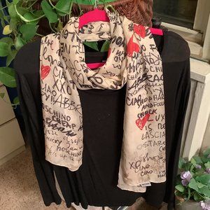 Moschino Cheap and Chic Long Oblong Scarf